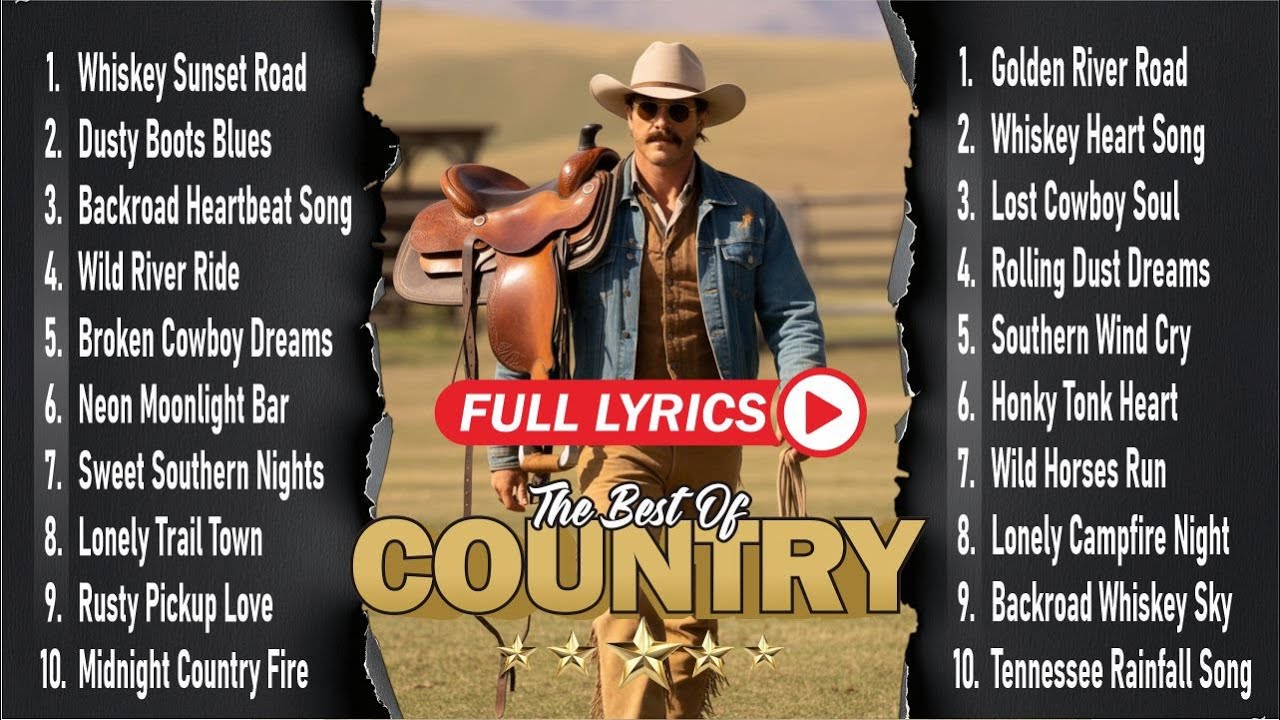 Best Country Playlist 2026 Country Chill Vibes With Lyrics