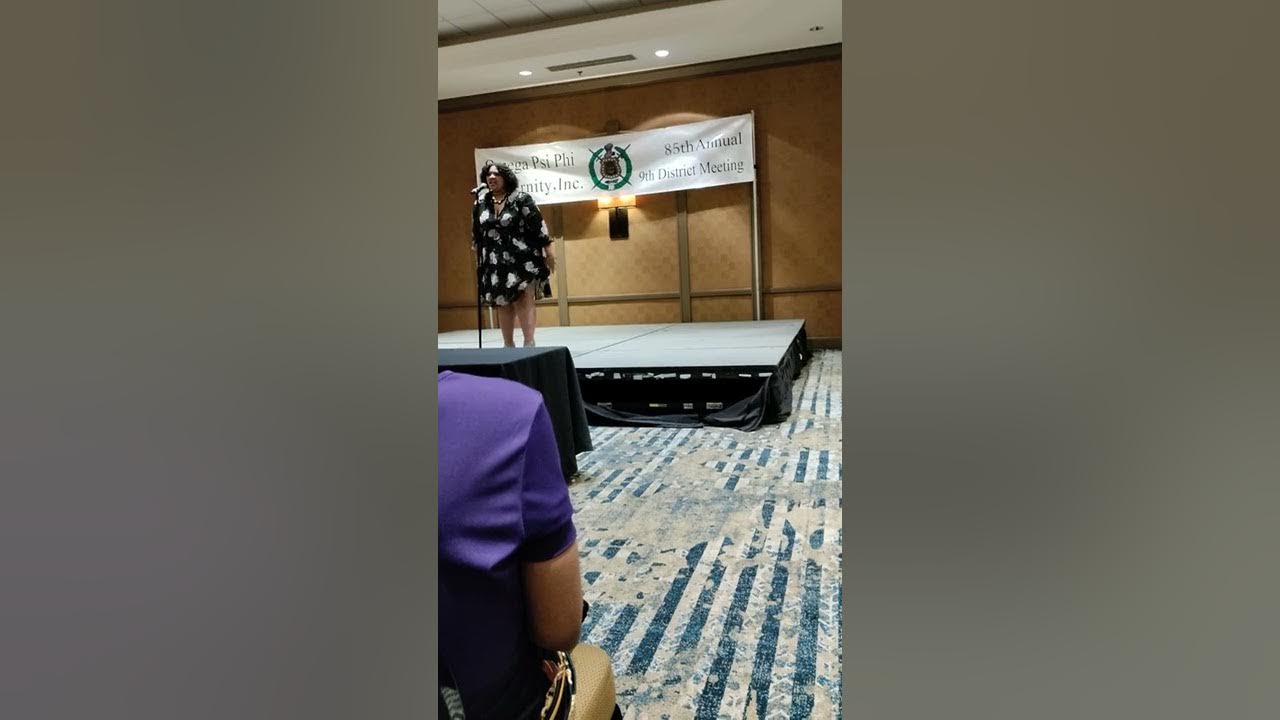 Omega Psi Phi 9th District Talent Hunt Competition 2022 part 10 YouTube