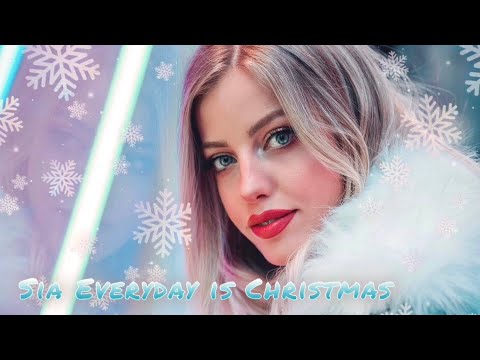 Sia - Everyday Is Christmas | კლიპი | Natia MUA