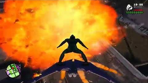 GREEN GOBLIN MOD for GTA SAN ANDREAS by J16D