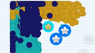 لفل 1 ضد لفل 101LVL 1 VS LVL 101-AGAR.IO MOBILE اقاريو