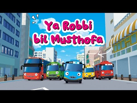 YA ROBBI BIL MUSTHOFA 💞 Islamic children's song Tayo version 💞 Popular children's song