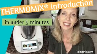Quick demo / introduction to the Thermomix®  TM6™ in under 5 minutes