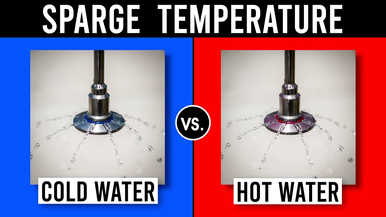 Impact Sparge Water Temperature Has On Beer Quality exBEERiment YouTube