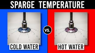 Impact Sparge Water Temperature Has On Beer Quality | exBEERiment