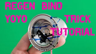 Cool Flashy Regen Bind YoYo Trick Tutorial