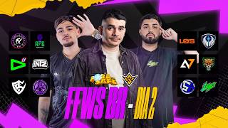 🔴 FFWS BR COM FORA DA SAFE - DIA 2🔴#freefire #foradasafe #FFWSBR