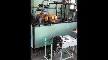 How to DETERMINE the OPERATING CURVES of a CENTRIFUGAL PUMP: 1st part - experimental - eng. subs.