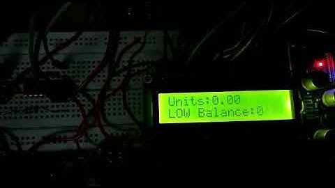 Arduino based smart energy meter