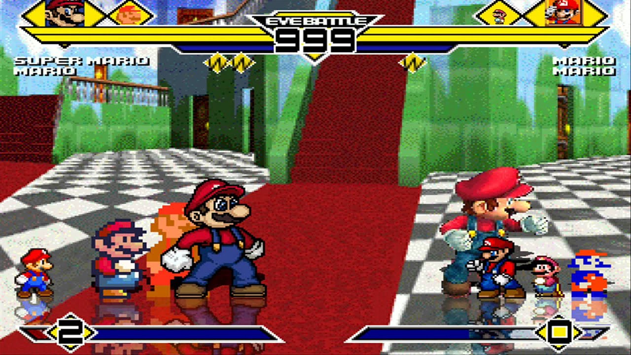 Mario S Party 4v4 Patch Mugen 1 0 Battle Youtube