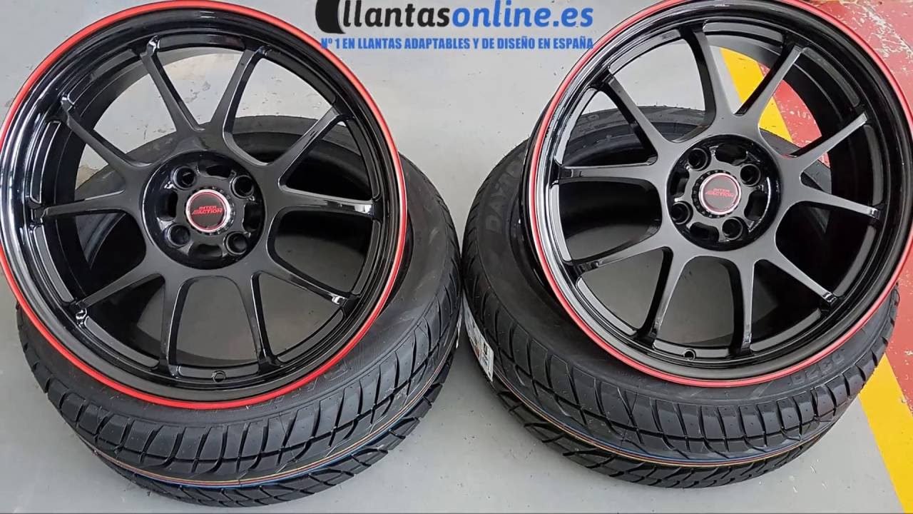 Montaje llantas Inter Action PHOENIX + Dayton D320 EVO - YouTube