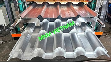 Double layer roll forming machine | Máy cán tôn 2 tầng | mnmvietnam.com