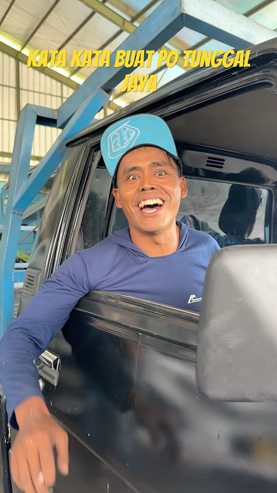Funny words from single axle drivers for PO Tunggal Jaya #basuri #busmania #words