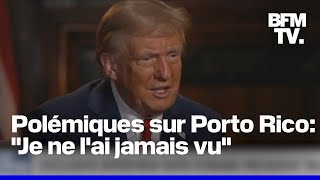 Donald Trump Dément Connaitre Lhumoriste Qui A Tenu Des Propos Racistes Sur Porto Rico