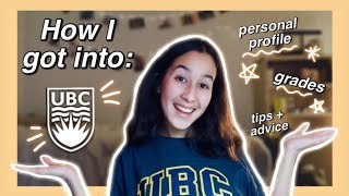 How I got in to UBC ☆ UBC Engineering Stories