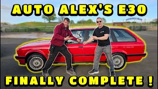 Handing Over The Keys! Finally Painting & Finish Restoring Auto Alex's Classic BMW E30 Touring