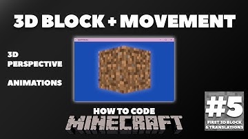 Creating a 3D Block! | How to code Minecraft without a Game Engine Ep. 5