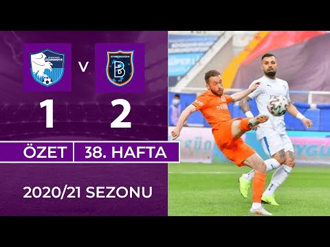 ÖZET: BB Erzurumspor 1-2 M. Başakşehir | 38. Hafta - 2020/21