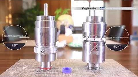 Outlook comparison between common capping head & constant toque capping head