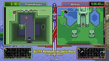 Open Keysanity Jul 29 2021. ALTTP Randomizer Daily Race