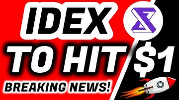 IDEX COIN TO HIT $1! IDEX CRYPTO TODAY NEWS! IDEX CRYPTO COIN PRICE PREDICTION AND ANALYSIS!