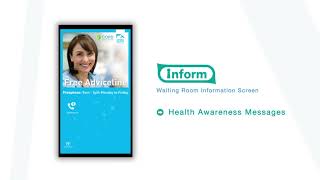 Inform Waiting Room Information Screen - Content