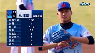 20180408 一軍 富邦@LM 林樺慶七局無失分先發逐球