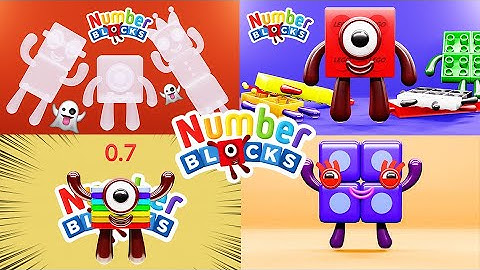NUMBERBLOCKS Quadparison Part 83 | 3D Blender Lab