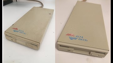 Commodore Amiga external Floppy disk drive from Alfa Data Part 2/2