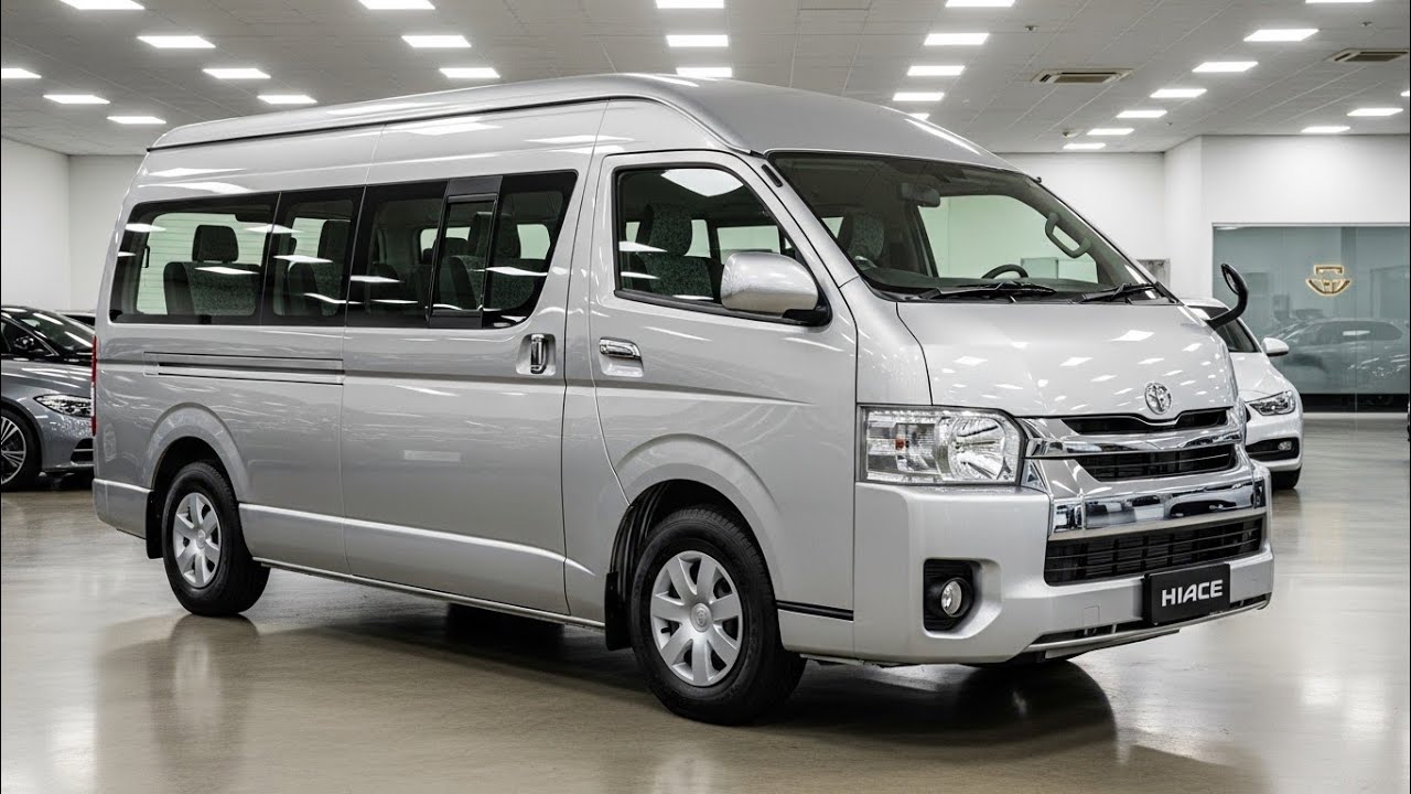 New Toyota HiAce 18 Seater Passenger Van | Spacious & Reliable