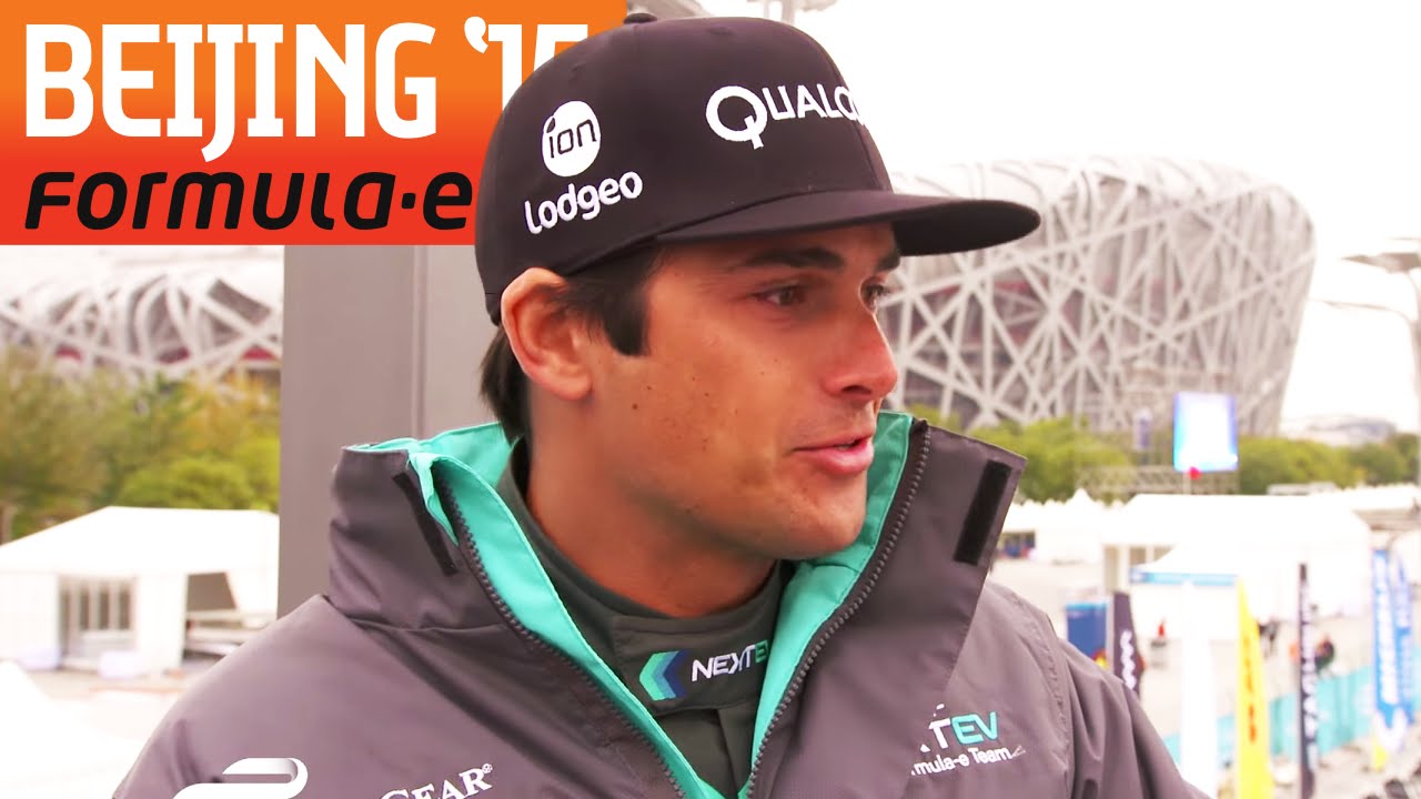 auto racing this weekend World Champion Nelson Piquet Talks Up His Teammate - (Beijing ePrix)