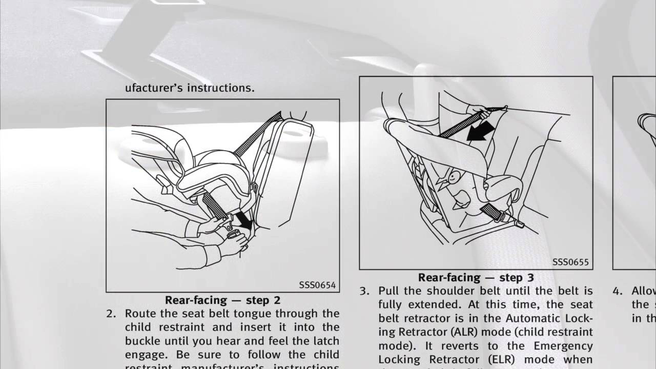 2016 Infiniti Q50 Child Restraint Systems (CRS) YouTube
