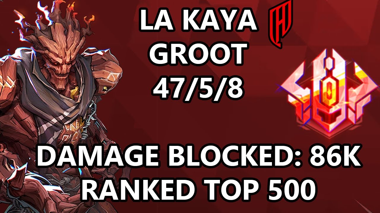 Al Qadsiah la kaya Groot (Spider-Islands) RANKED TOP 500 Marvel Rivals POV