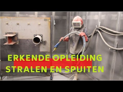 Train the Painter, nieuwe opleiding voor stralers en spuiters