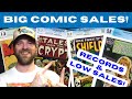 Top sales in the comic market records and low sales