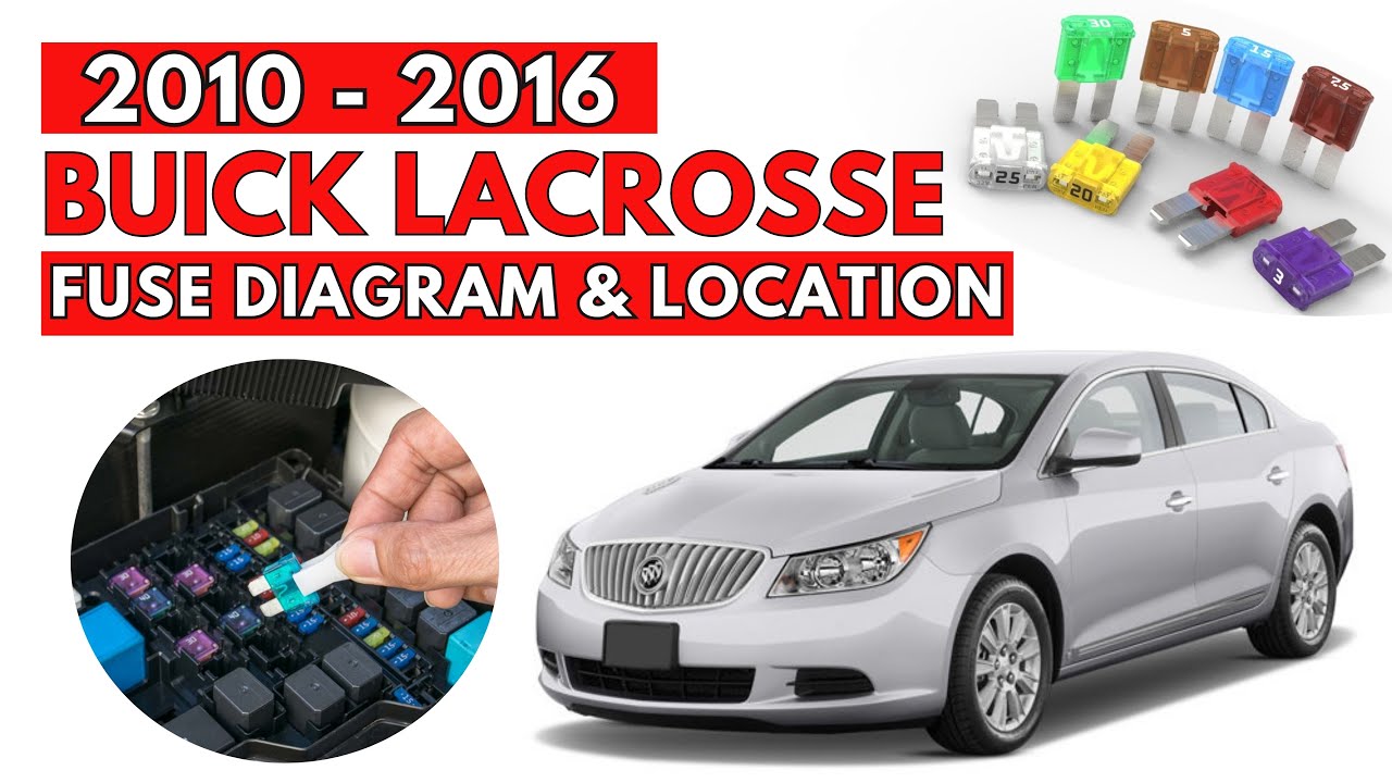 Buick LaCrosse (2010 to 2016) Fuse Box Diagrams & Location User Guide