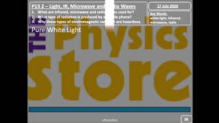 CP5 Light and the Electromagnetic Spectrum ALL 6 PPTS