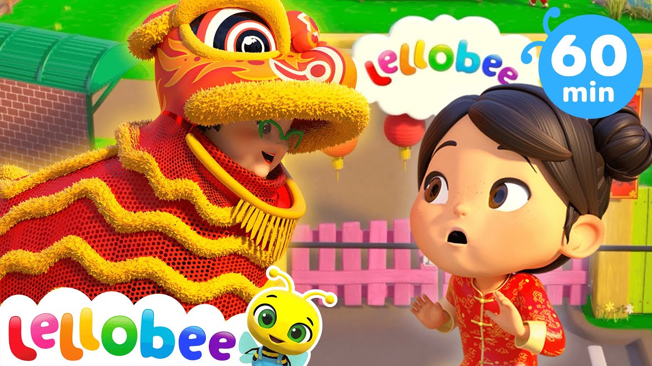 Chinese New Year Song! | @LellobeeSingAlong | Sing Along | ABC 123 Cartoons  - YouTube