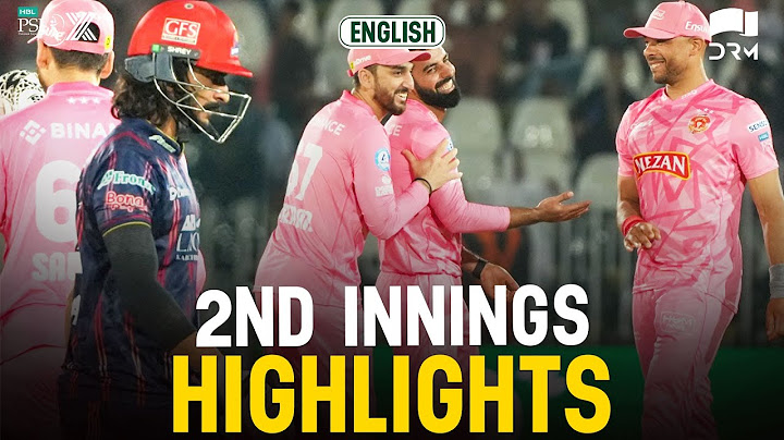 2nd Innings Highlights | Islamabad United vs Karachi Kings | Match 30 | HBL PSL X | M3O1K