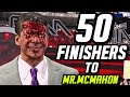 WWE 2K17 - 50 Finishers To Vince McMahon!