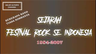 SEJARAH FESTIVAL ROCK SE INDONESIA