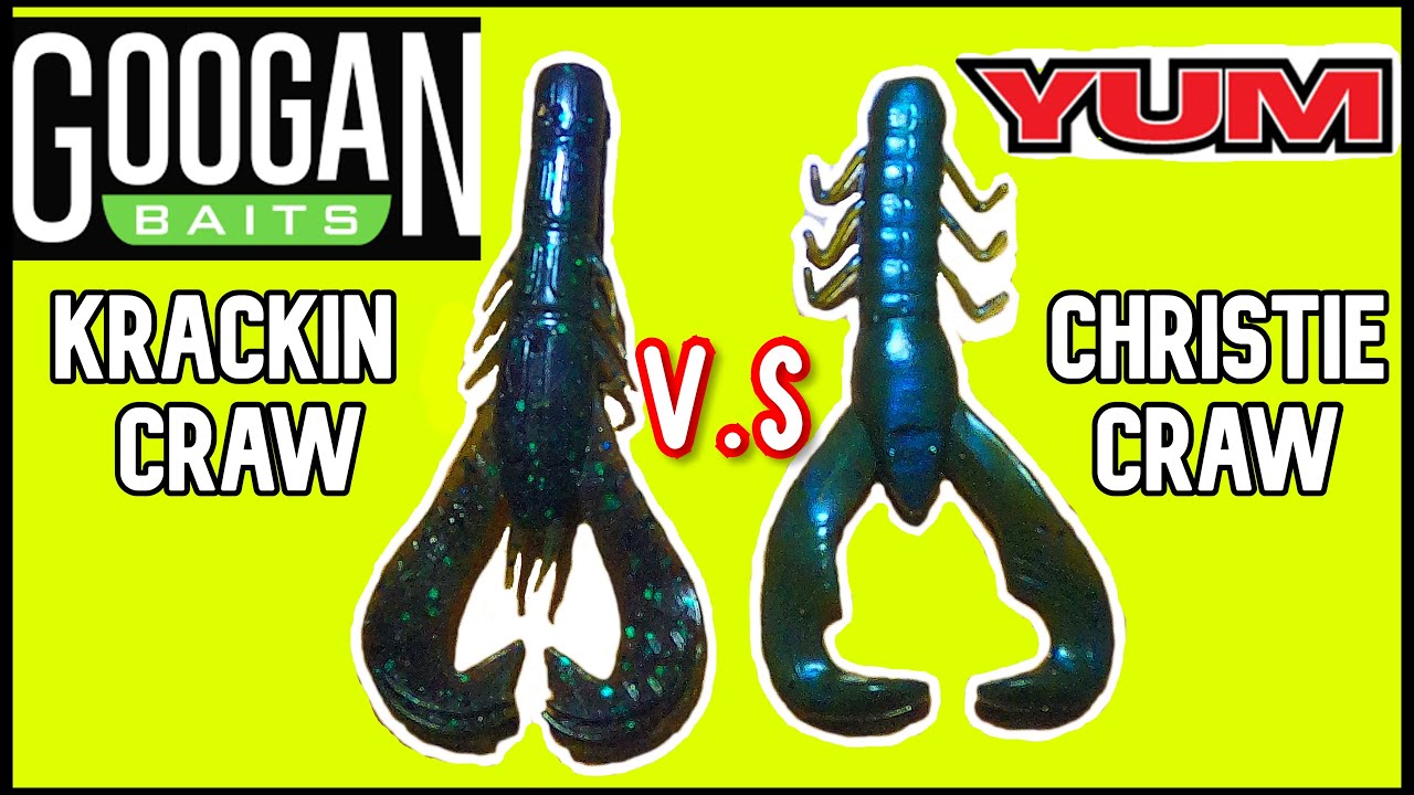 Yum Christie Craw vs Googan Baits Krackin Craw (Best Buy?)