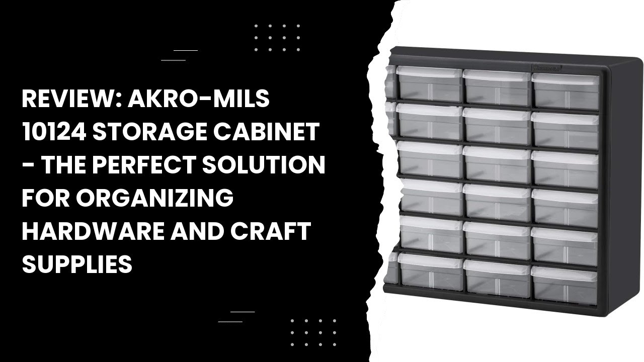 Akro Mils 24-Drawer Storage Cabinet