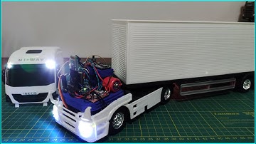 Como Fazer Caminhão de Controle Remoto Barato #06 Eletrônica Básica Mini Iveco Hi-Way com Arduino
