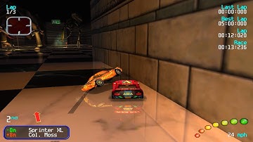 Re-Volt - Championship - Bronze Cup. Car - Volken Turbo. 3 TRACK. Driving Games