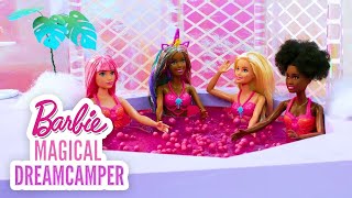 ¡DÍA DE SPA ROSA EN EL CIELO! 💖 | Barbie y el Camper de los Sueños | @BarbieLatinoamerica