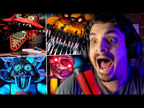 Maiores SUSTOS do Spencer jogando FNAF