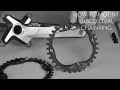 How to mount 104BCD OVAL chainring to 104bcd crank