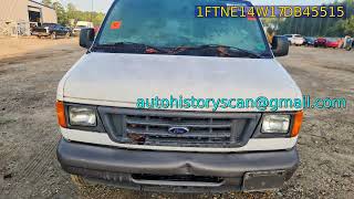1FTNE14W17DB45515 FORD ECONOLINE 2007