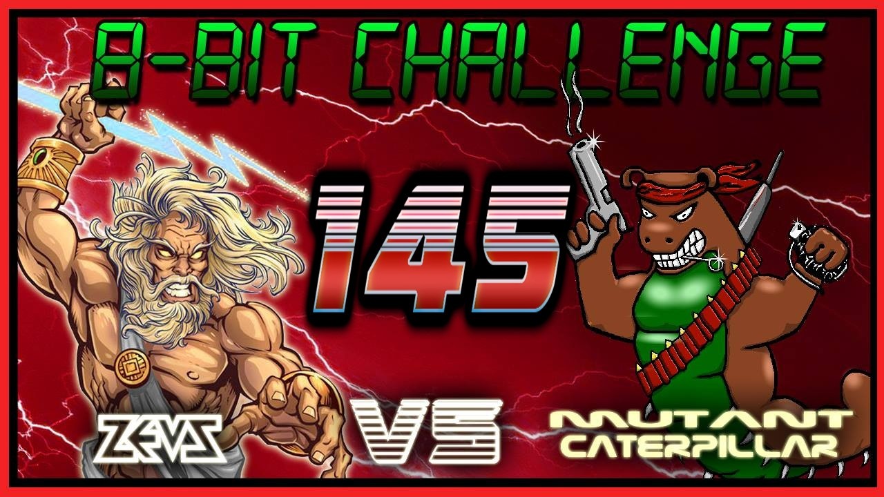 8-BIT CHALLENGE #145: GORF (ZX) + ? (Zeusdaz vs Mutant Caterpillar